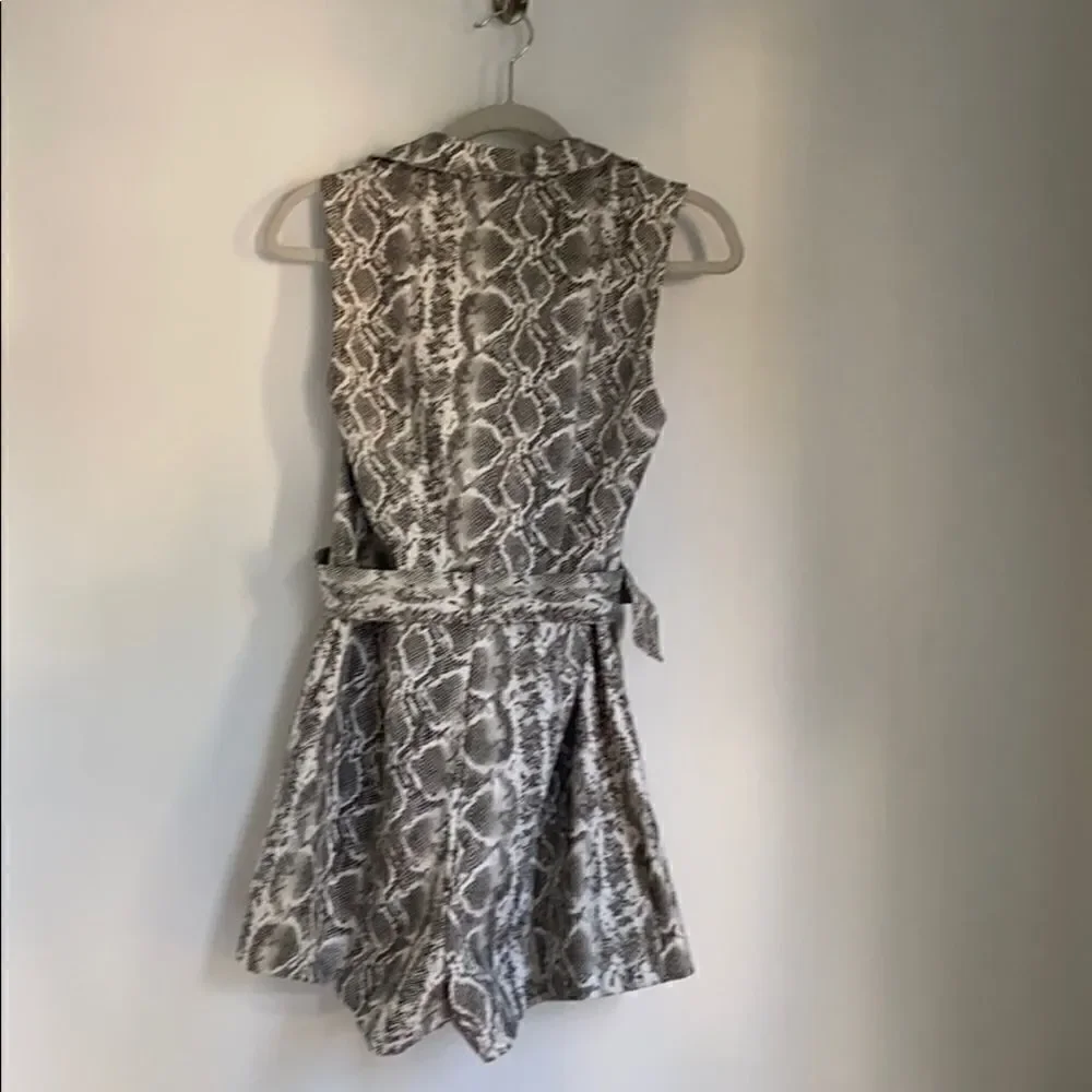 UO VIPER SNAKE PRINT ROMPER
